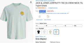 JACK & JONES ERKEK TİŞÖRT