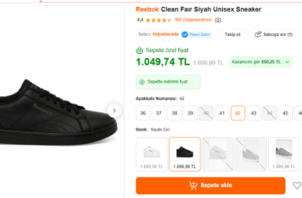 REEBOK AYAKKABILARDA BABALAR GÜNÜ İNDİRİM FIRSATLARI